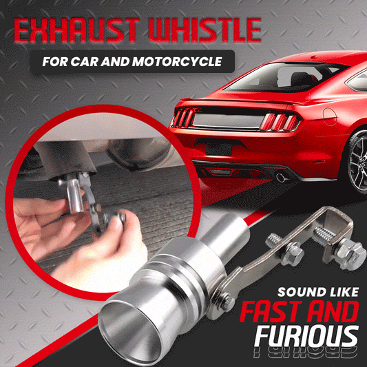 Exhaust Whistle for Car and Motorcycle